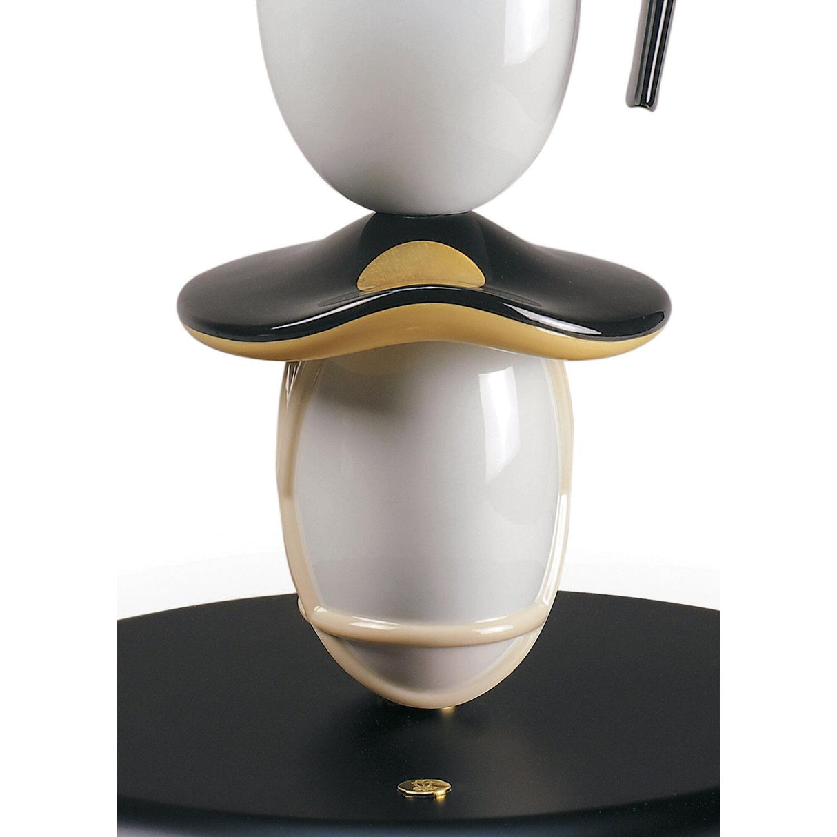 LLADRO' Lampada da Tavolo Hairstyle 58x31cm Porcellana