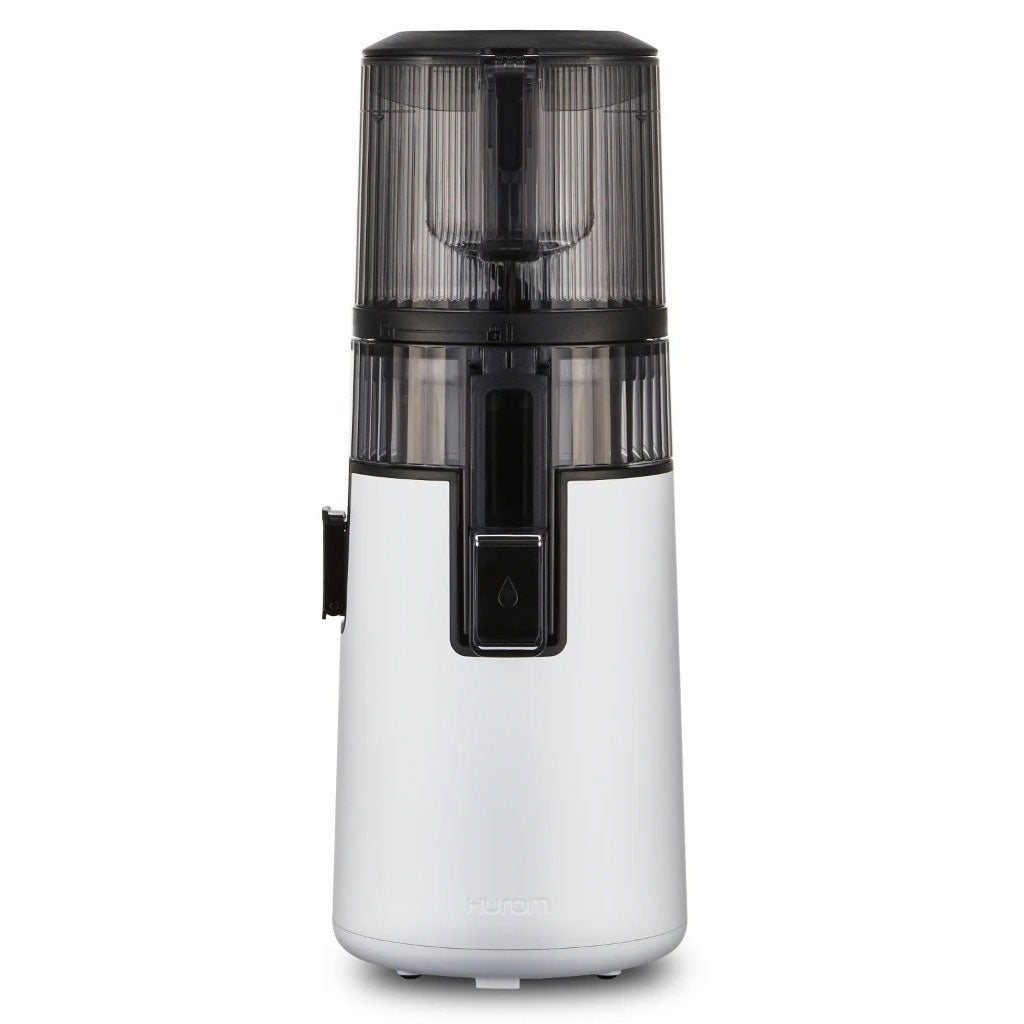 Estrattore di succo Hurom H70 in plastica bianca design compatto