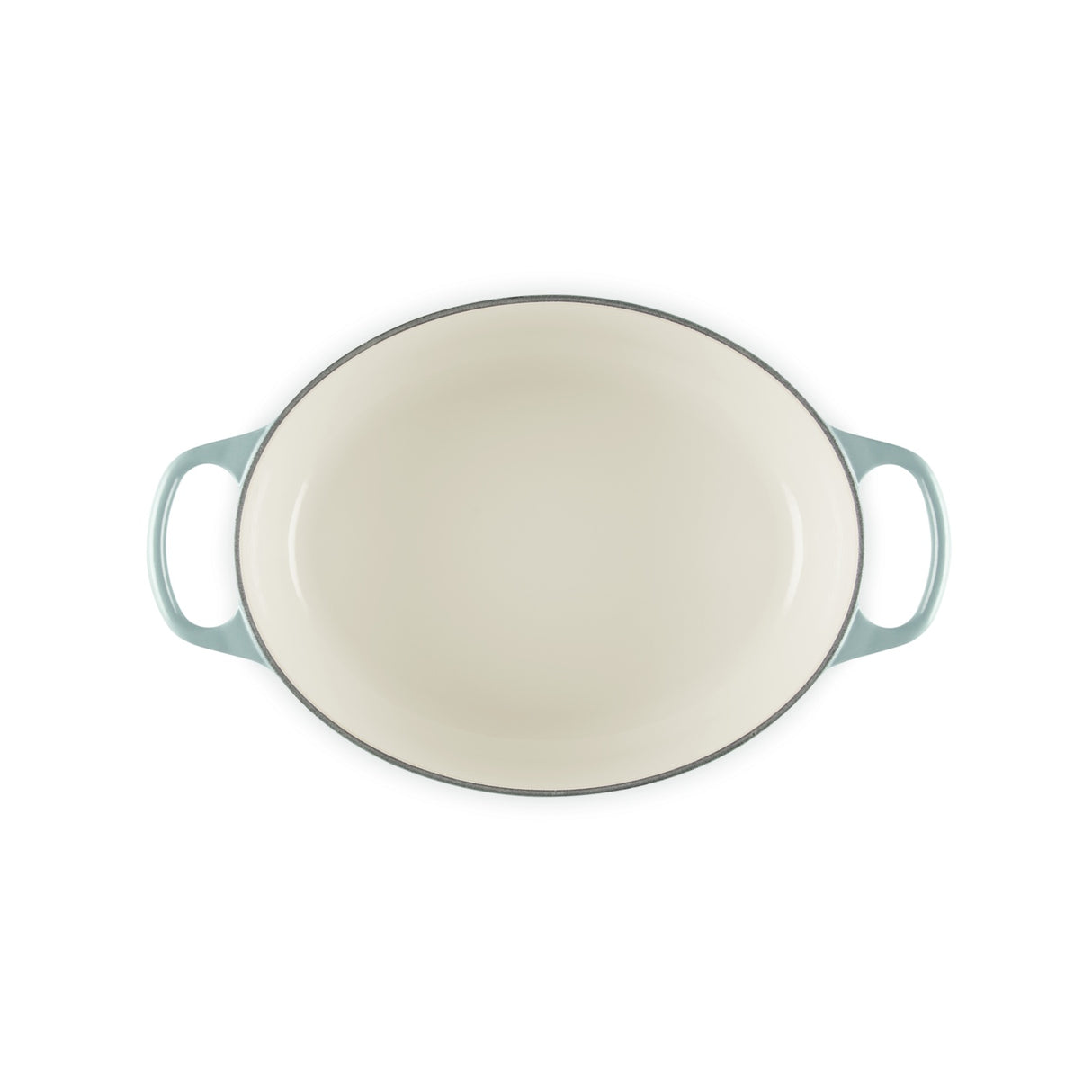 LE CREUSET Cocotte Ovale Evolution 29cm Salvia Ghisa Vetrificata