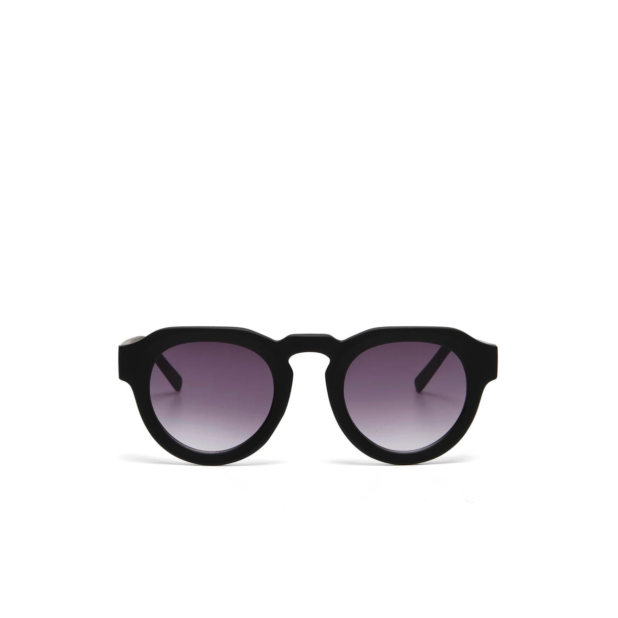 OKKIA Zeno Occhiali da Sole Unisex Tondo Nero