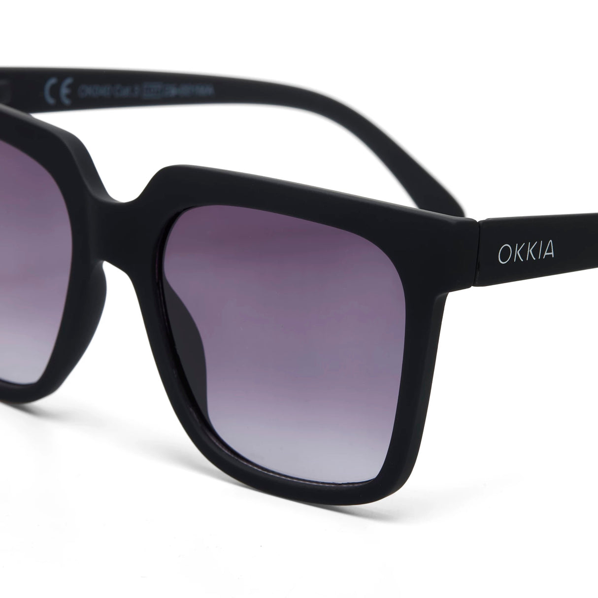OKKIA Roma Occhiali da Sole Unisex Nero