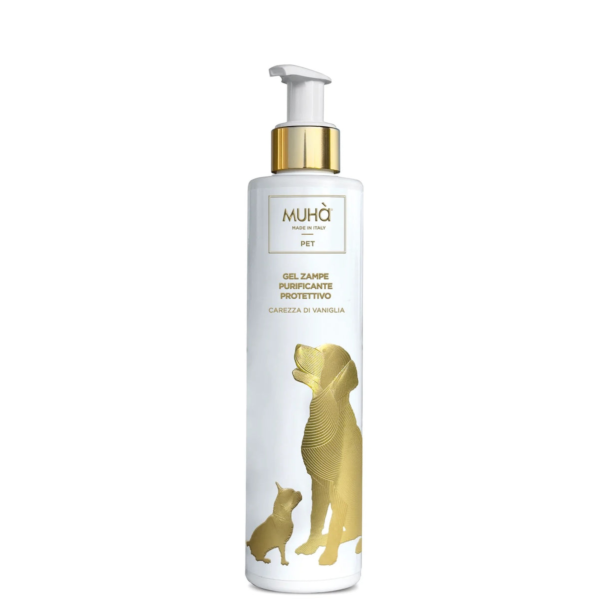 Gel zampe purificante Muha aloe e tea tree flacone 200 ml
