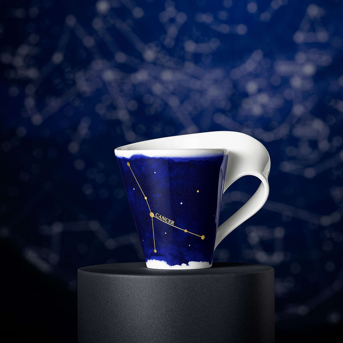 VILLEROY & BOCH NewWave Tazza Mug con Manico Zodiaco Cancro 240ml Porcellana
