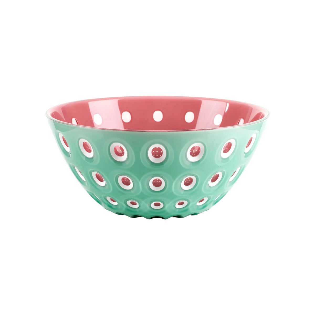 GUZZINI Le Murrine Ciotola Insalatiera 25cm Verde Matcha Malva Plastica