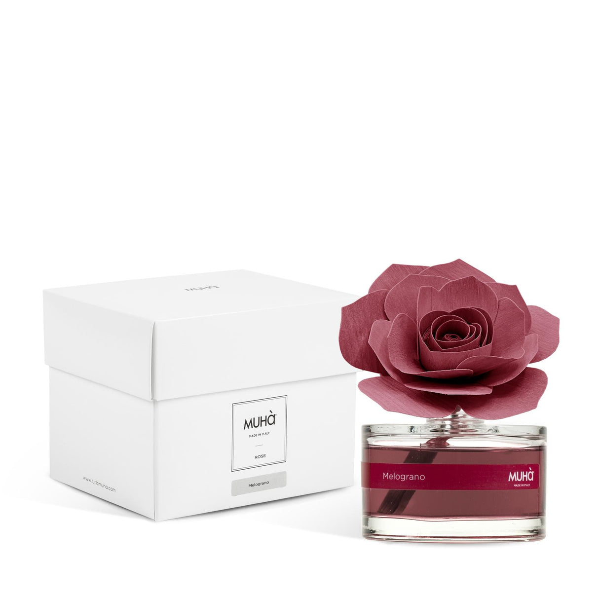 MUHA' Profumatore D'Ambiente Diffusore Rosa 50ml Melograno