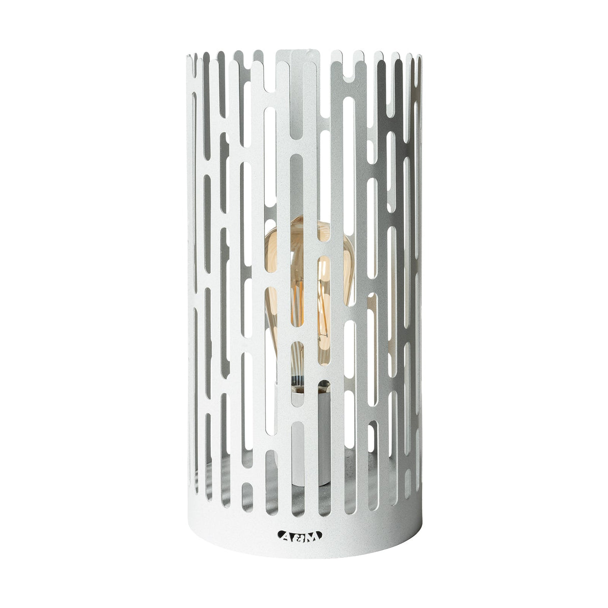 Lampada da tavolo Arti & Mestieri in marmo bianco 15x30 cm