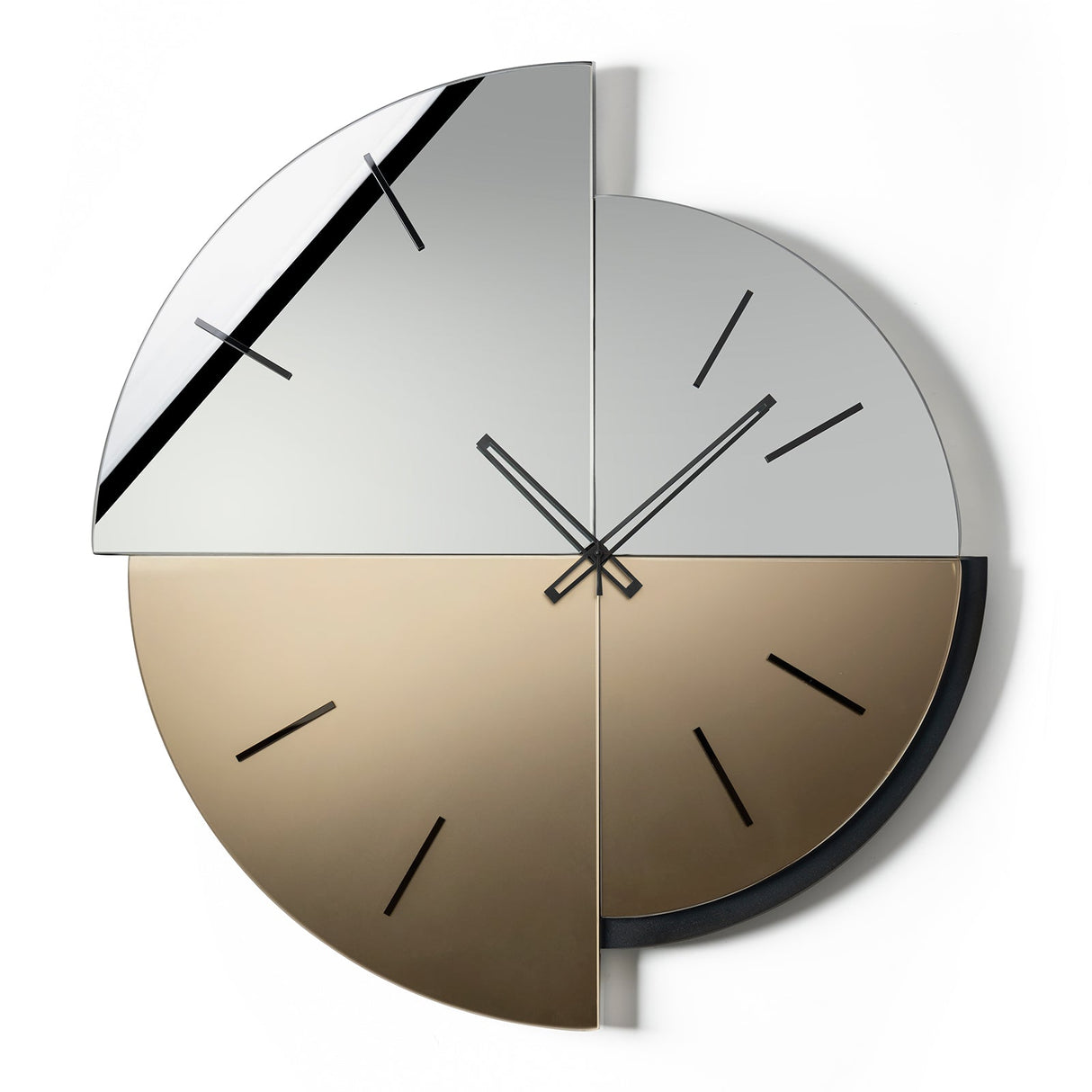 Orologio da parete Avignone Arti & Mestieri in metallo finitura bronzo 65x70 cm