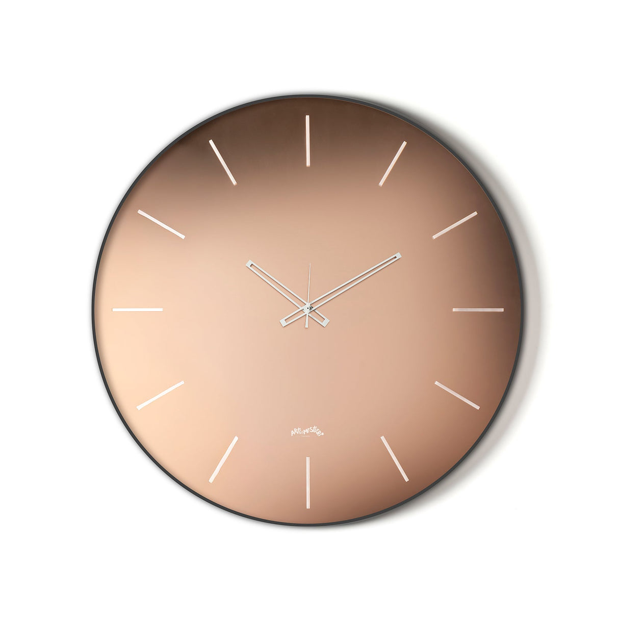 Orologio da parete Giotto Arti & Mestieri in velluto rosa 45 cm