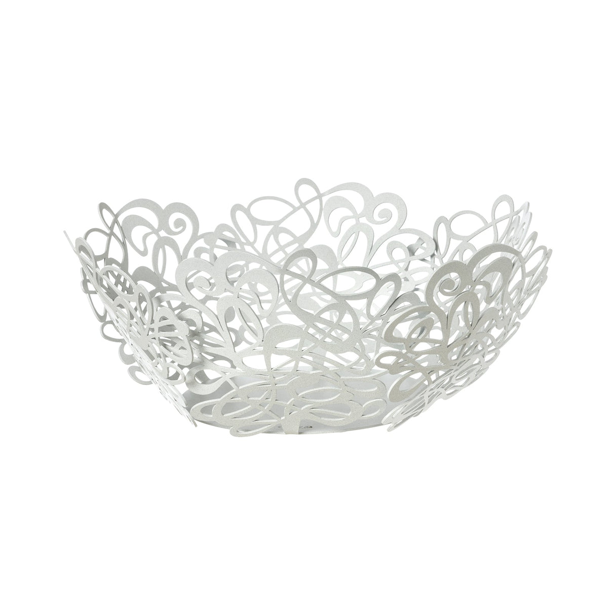 Centrotavola Scarabocchio Arti & Mestieri in marmo bianco 38x13 cm