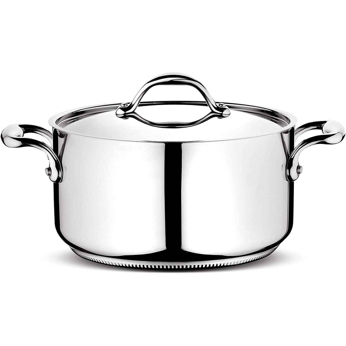 Casseruola Accademia Lagostina in acciaio inox 22 cm con coperchio