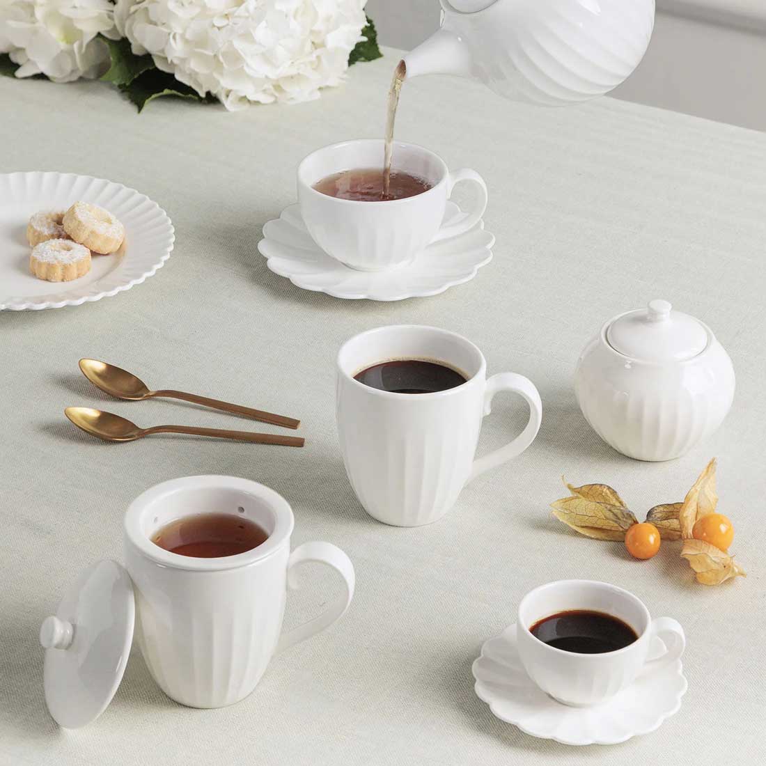 LA PORCELLANA BIANCA Bellavista Tazza Mug 320ml Bianco in Porcellana