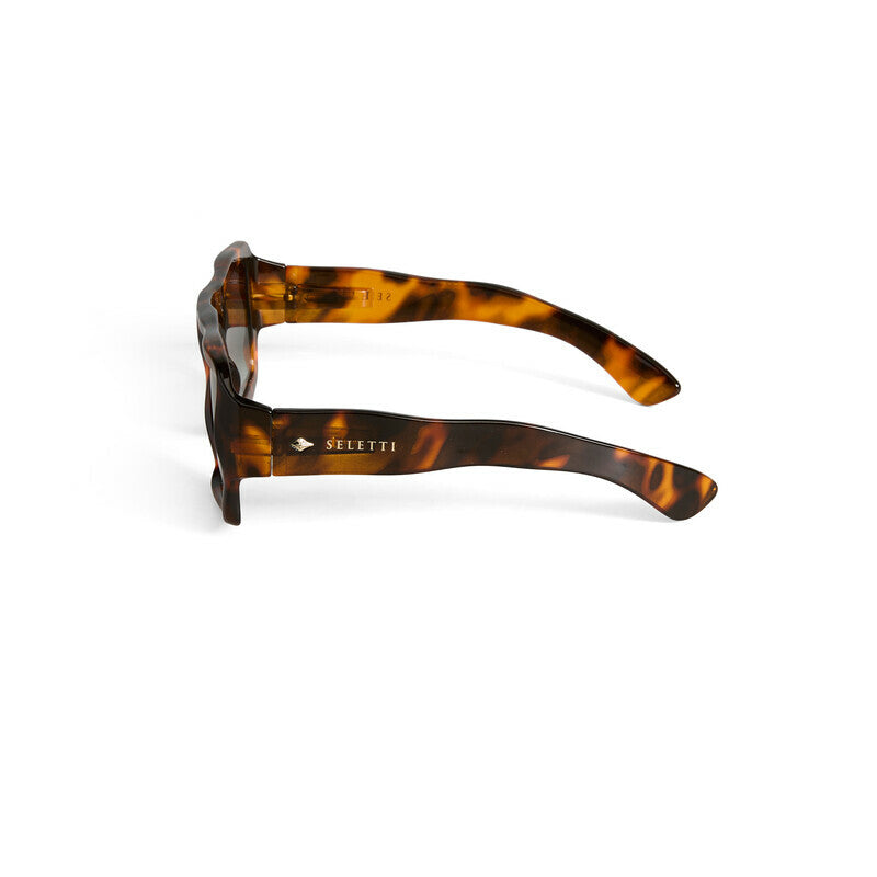 SELETTI x OKKIA Occhiali da Sole Kansas Unisex Avana Lenti Verdi