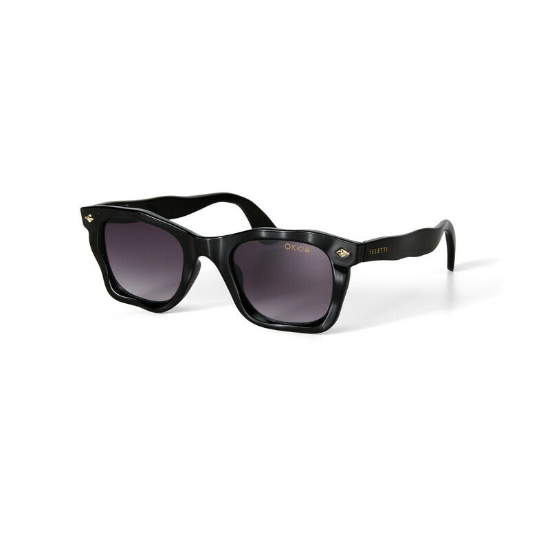 SELETTI x OKKIA Occhiali da Sole Dakota Unisex Neri