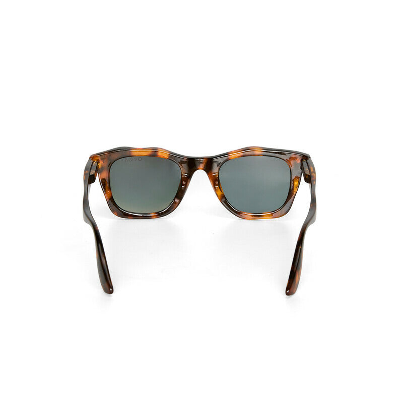 SELETTI x OKKIA Occhiali da Sole Dakota Unisex Avana Lenti Verdi