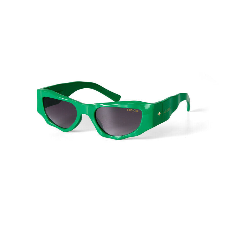 SELETTI x OKKIA Occhiali da Sole Colorado Unisex Verdi
