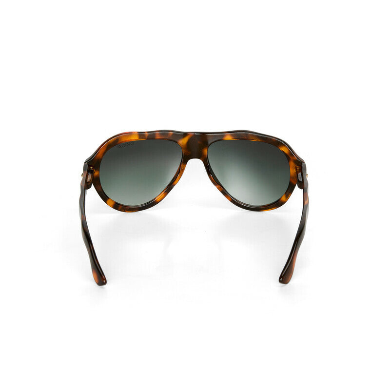 SELETTI x OKKIA Occhiali da Sole Florida Unisex Avana Lenti Verdi