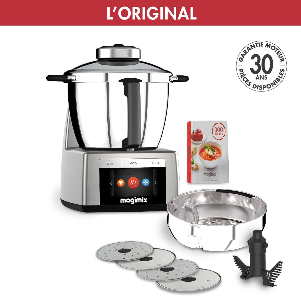 MAGIMIX Cook Expert Robot da Cucina Multifunzione 3,5L 1700W