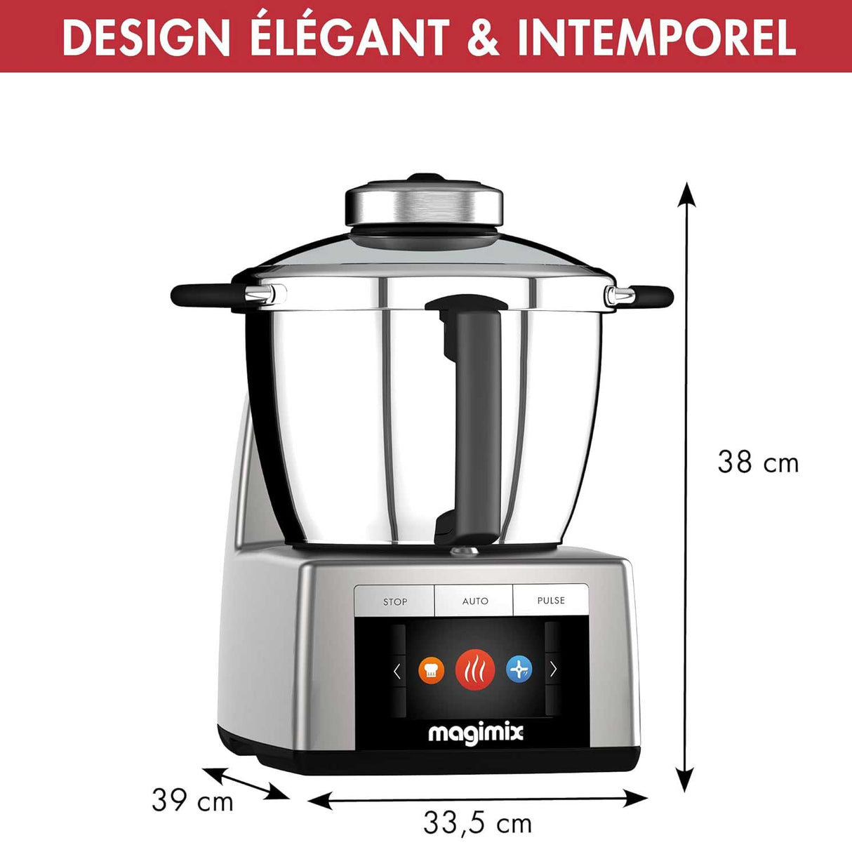 MAGIMIX Cook Expert Robot da Cucina Multifunzione 3,5L 1700W