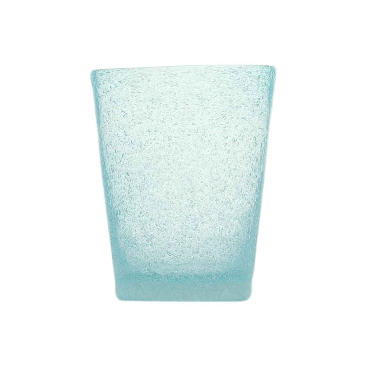 MEMENTO Bicchieri Acqua Colorati Wave Set 6 Pezzi 250ml Pasta di Vetro