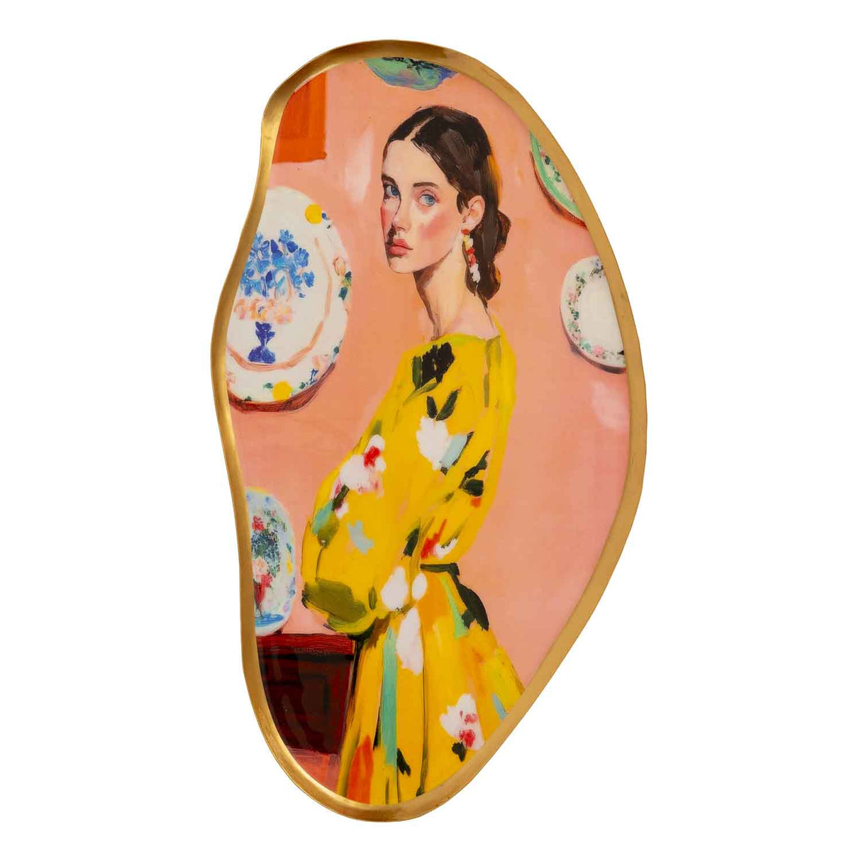 PALAIS ROYAL Vassoio in Metallo Donna 53x32cm