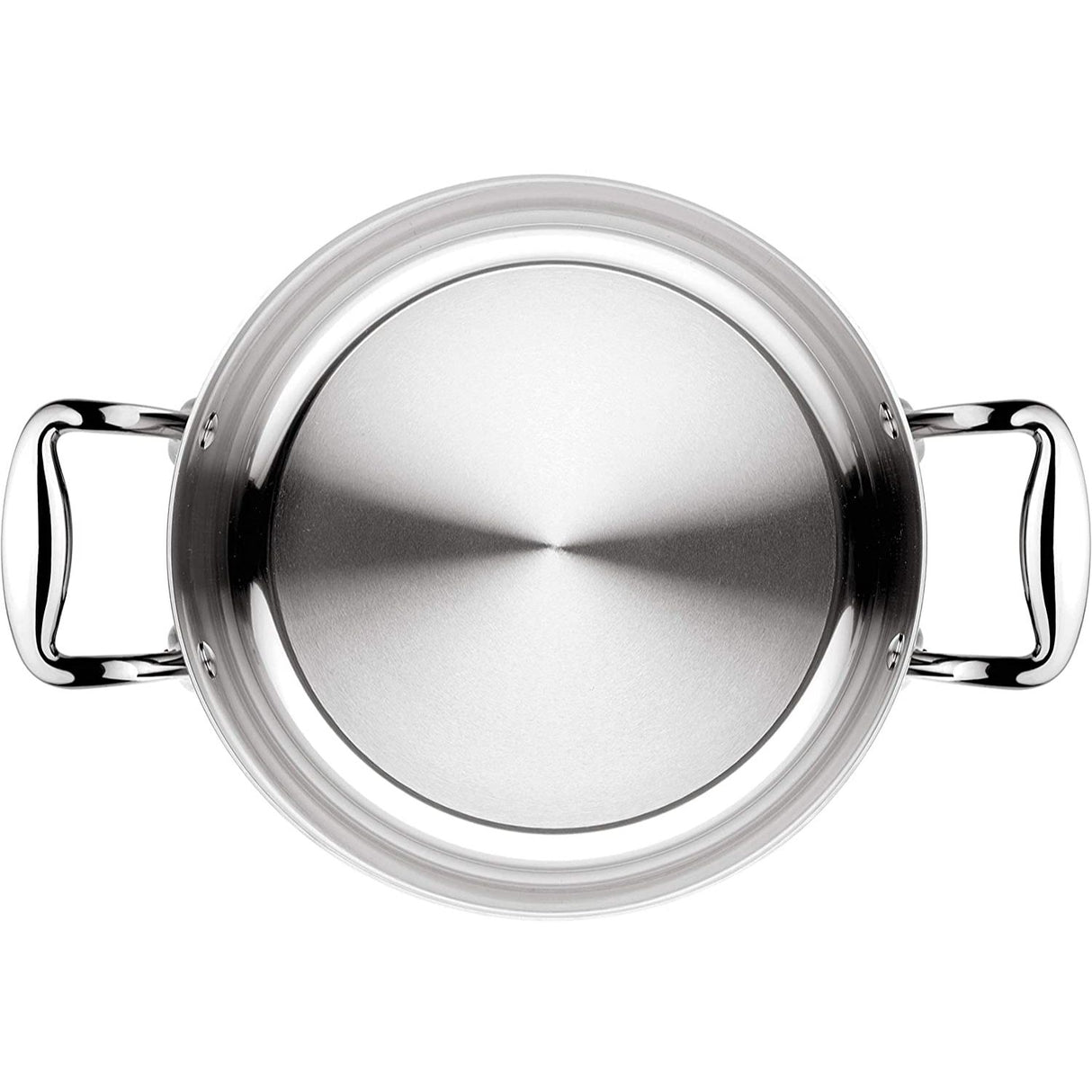 LAGOSTINA Accademia Deep Casserole 2 Handles with Lid 16cm Stainless Steel