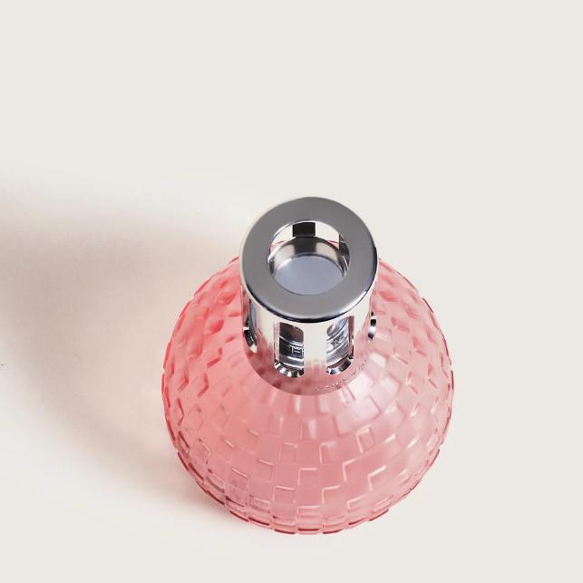 LAMPE BERGER Lampada Catalitica Cofanetto Disco Estivale Rose + 250ml Soleil Fruité