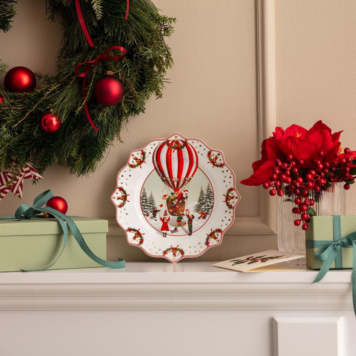 VILLEROY & BOCH Piatto Natalizio da Collezione Annual Christmas Edition 2026 in Porcellana Premium 23,5cm