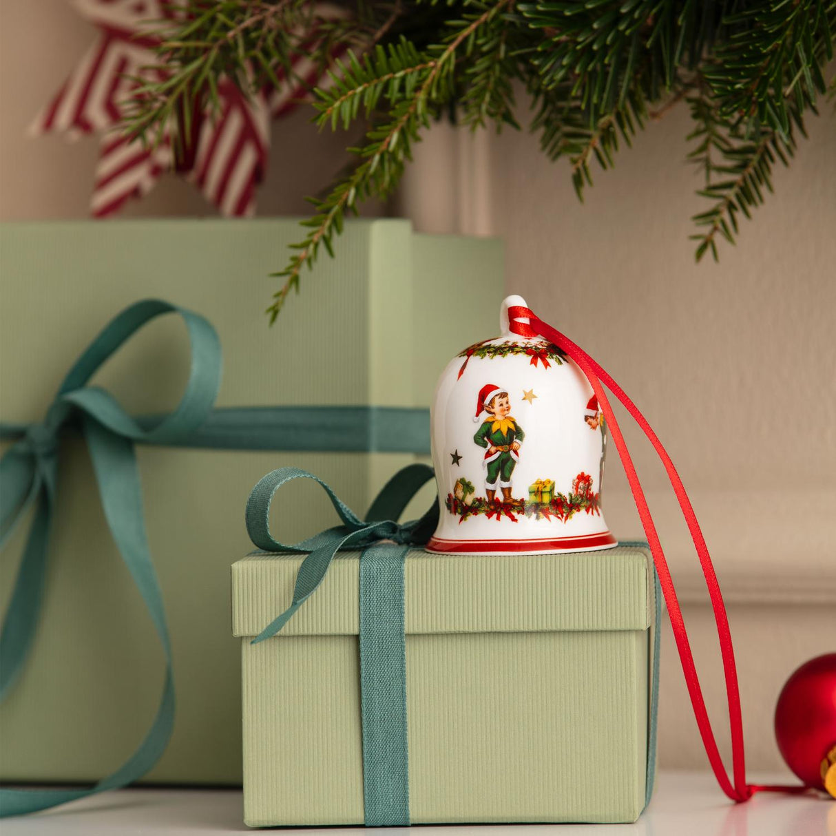 VILLEROY & BOCH Campana Natalizia da Collezione Annual Christmas Edition 2026 in Porcellana Premium 6cm
