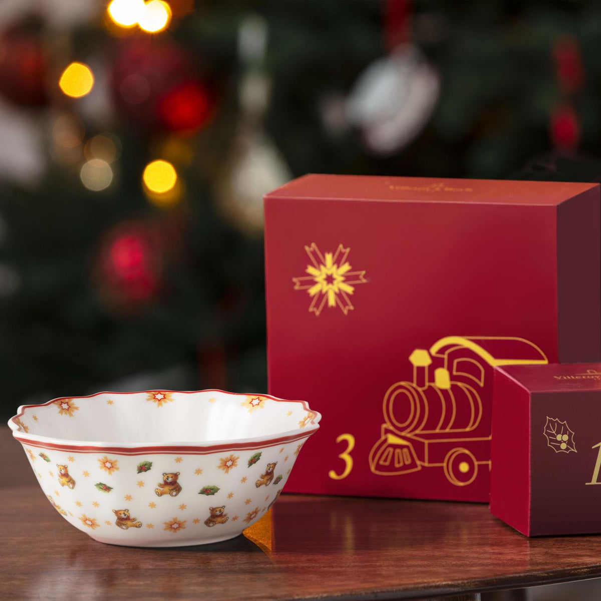 VILLEROY & BOCH Calendario dell'Avvento Christmas Toys Memory 2026 in Porcellana Premium 40x48,5cm