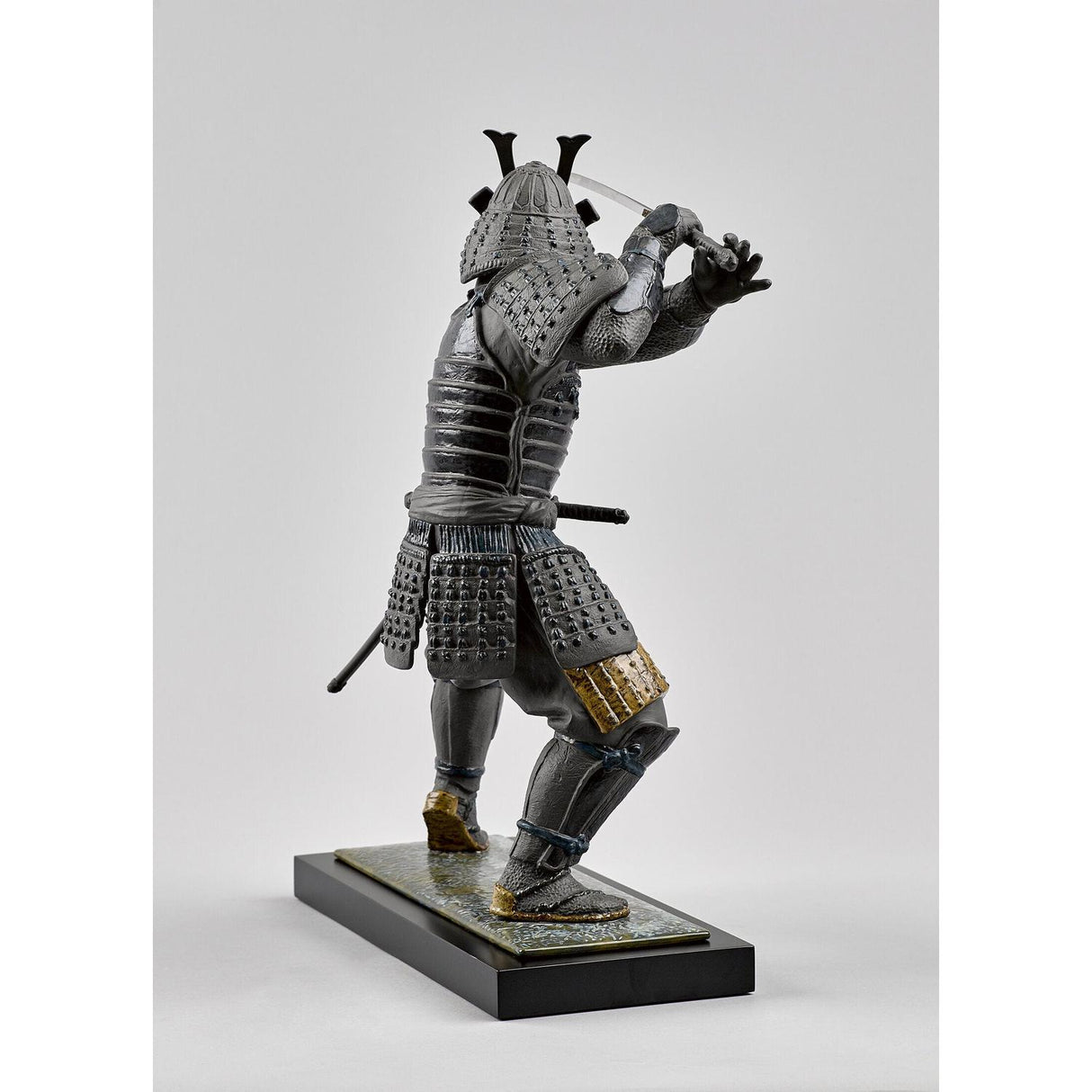 LLADRO' Scultura Guerriero Samurai 60x44cm Porcellana