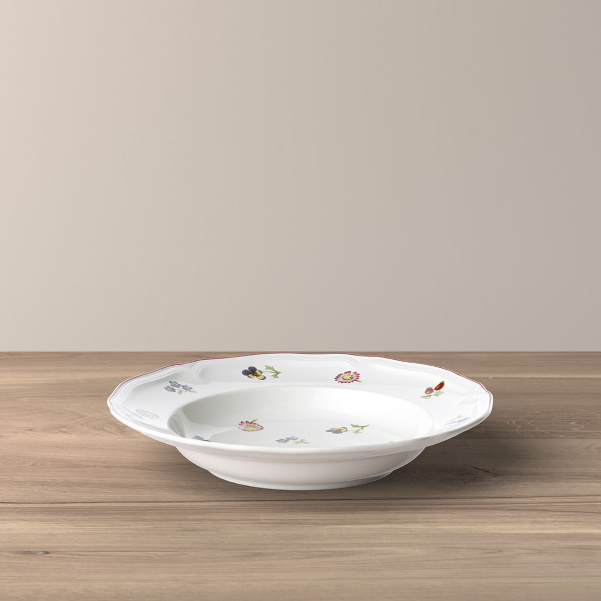 VILLEROY & BOCH Petite Fleur Set 6 Pezzi Piatto Fondo 23cm Tavola Porcellana