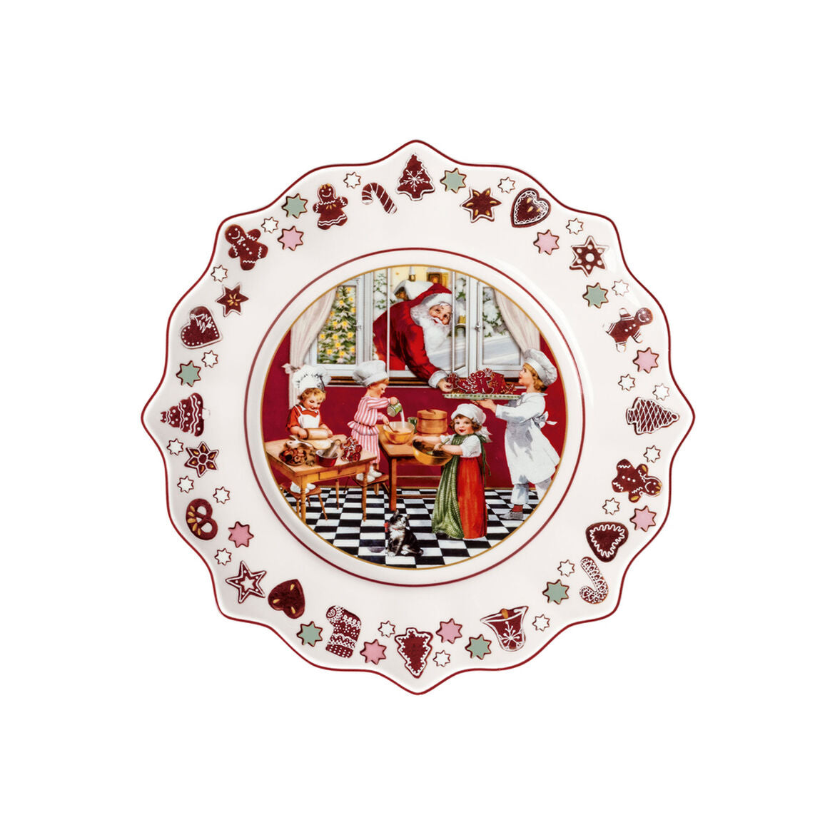 Piatto Annual Christmas Edition 2023 Villeroy & Boch porcellana 23,5 cm