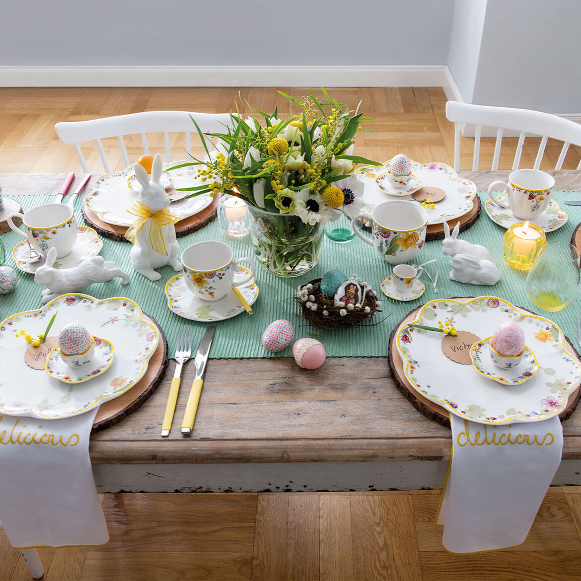 VILLEROY & BOCH Spring Awakening Piatto Piano 27cm Tavola di Pasqua