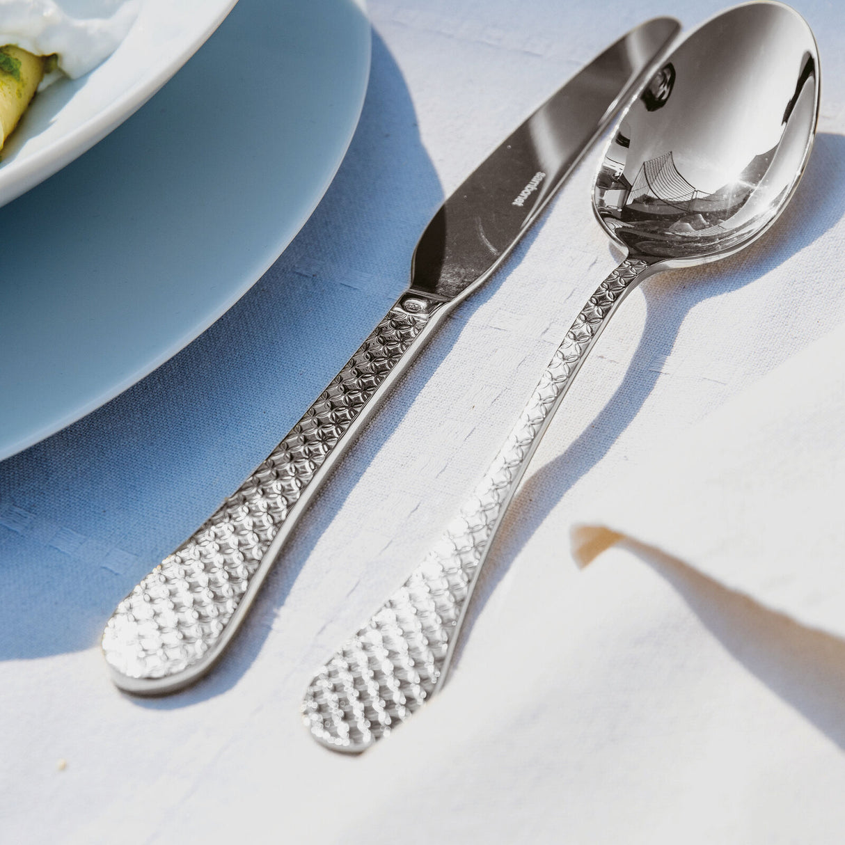 SAMBONET - Taormina Set Posate 24 Pezzi Servizio Tavola Acciaio Inox