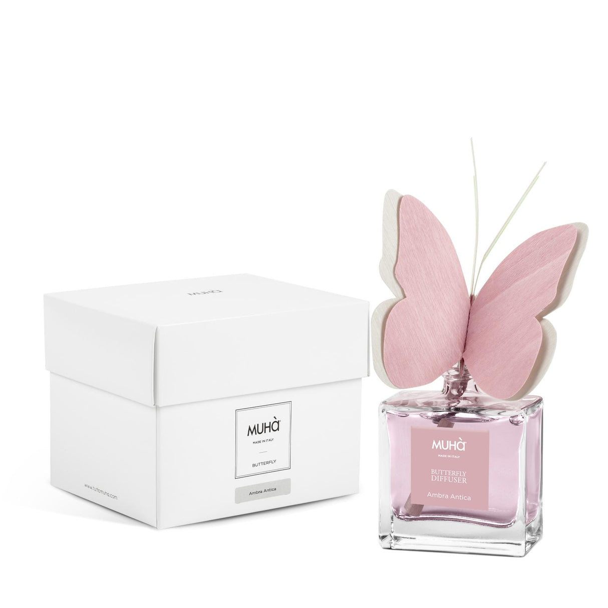 MUHA' Butterfly 50ml Home Fragrance Diffuser Ancient Amber N02