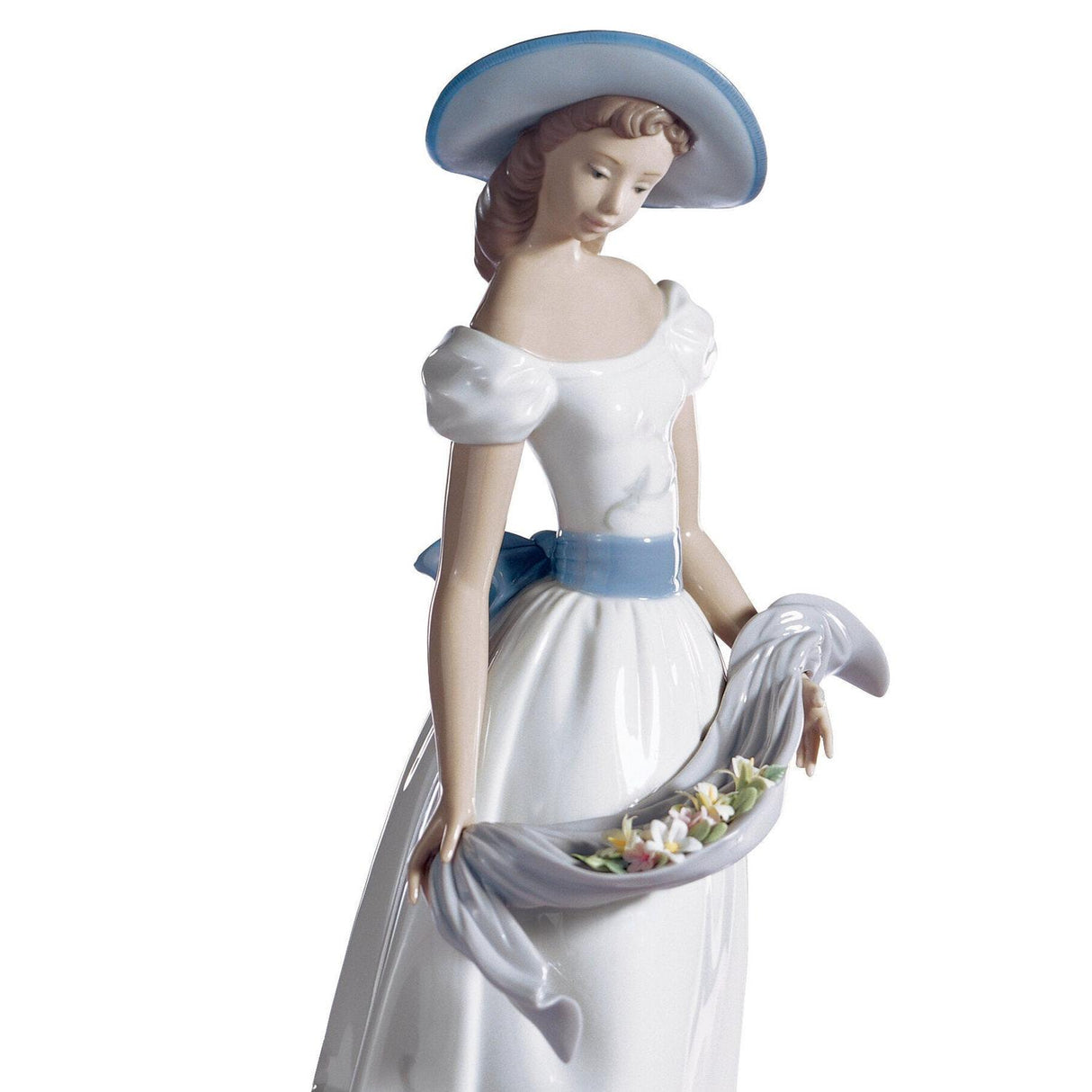 LLADRO' - Porcelain statue figure Woman Fragrances and colours