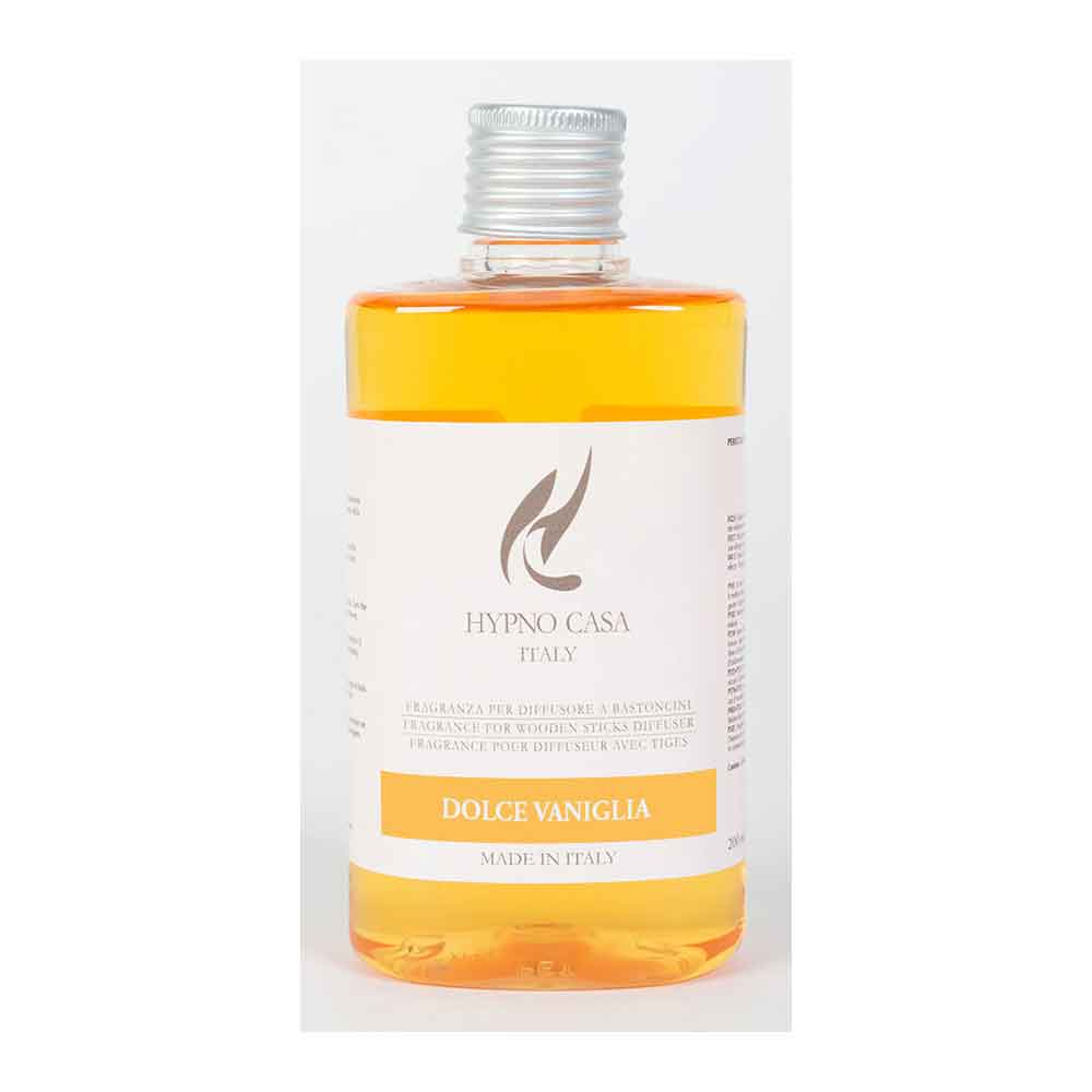 Ricarica diffusore bastoncini Hypno Casa fragranza Dolce Vaniglia 200ml