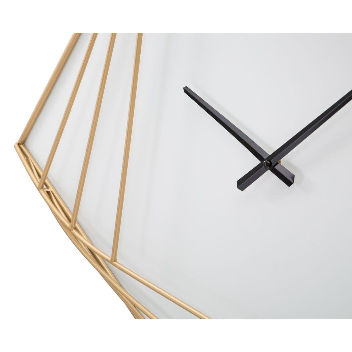 MAURO FERRETTI Goldy Line Wall Clock 85x6x85 cm
