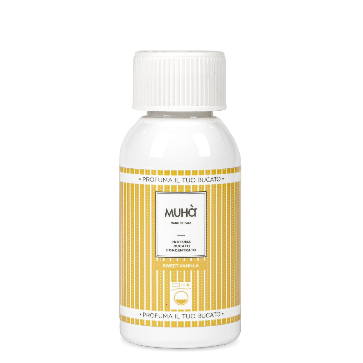Profumo bucato Sweet Vanilla Muhà in essenza 100 ml flacone vetro