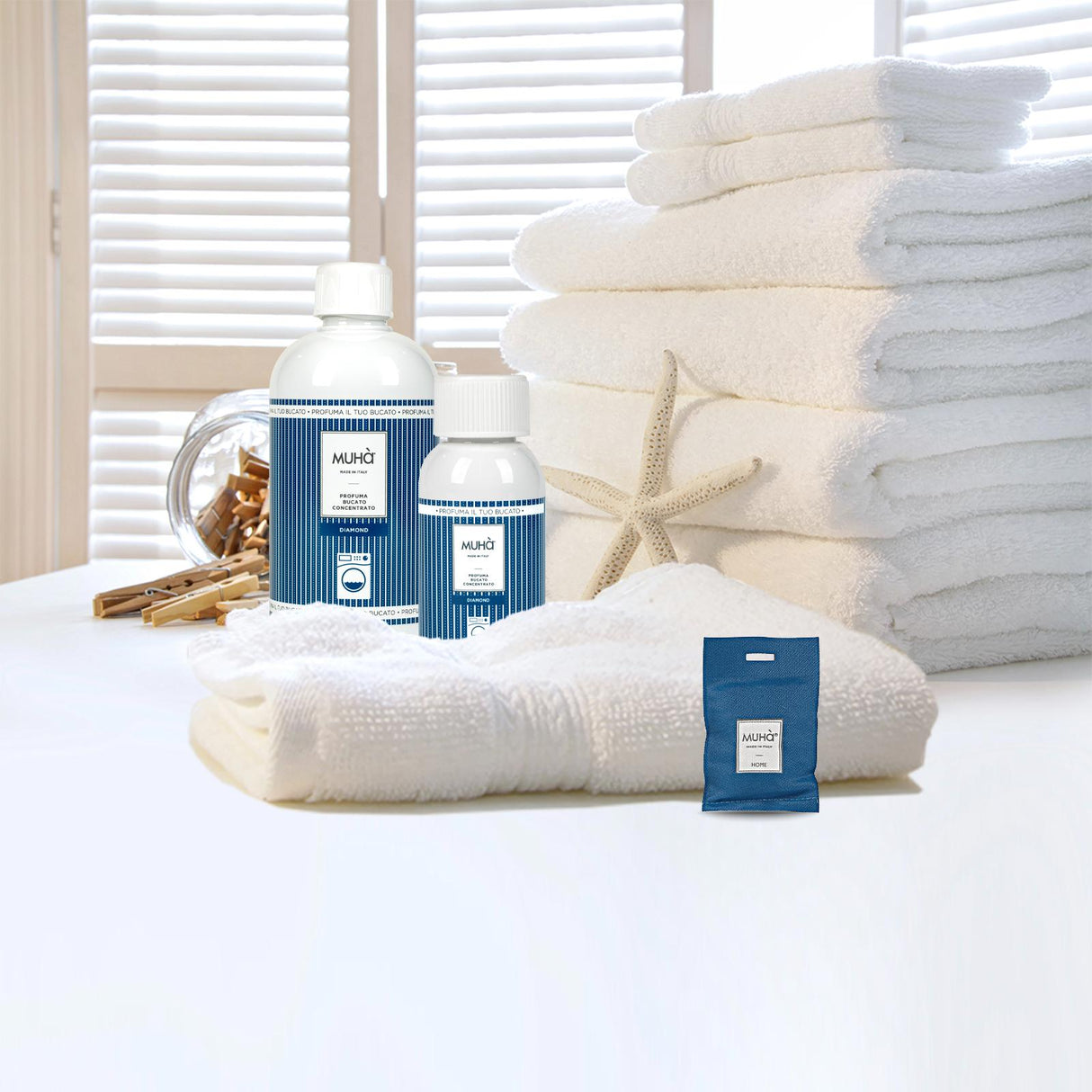 MUHA' Profumo Bucato Lavatrice 100ml Diamond