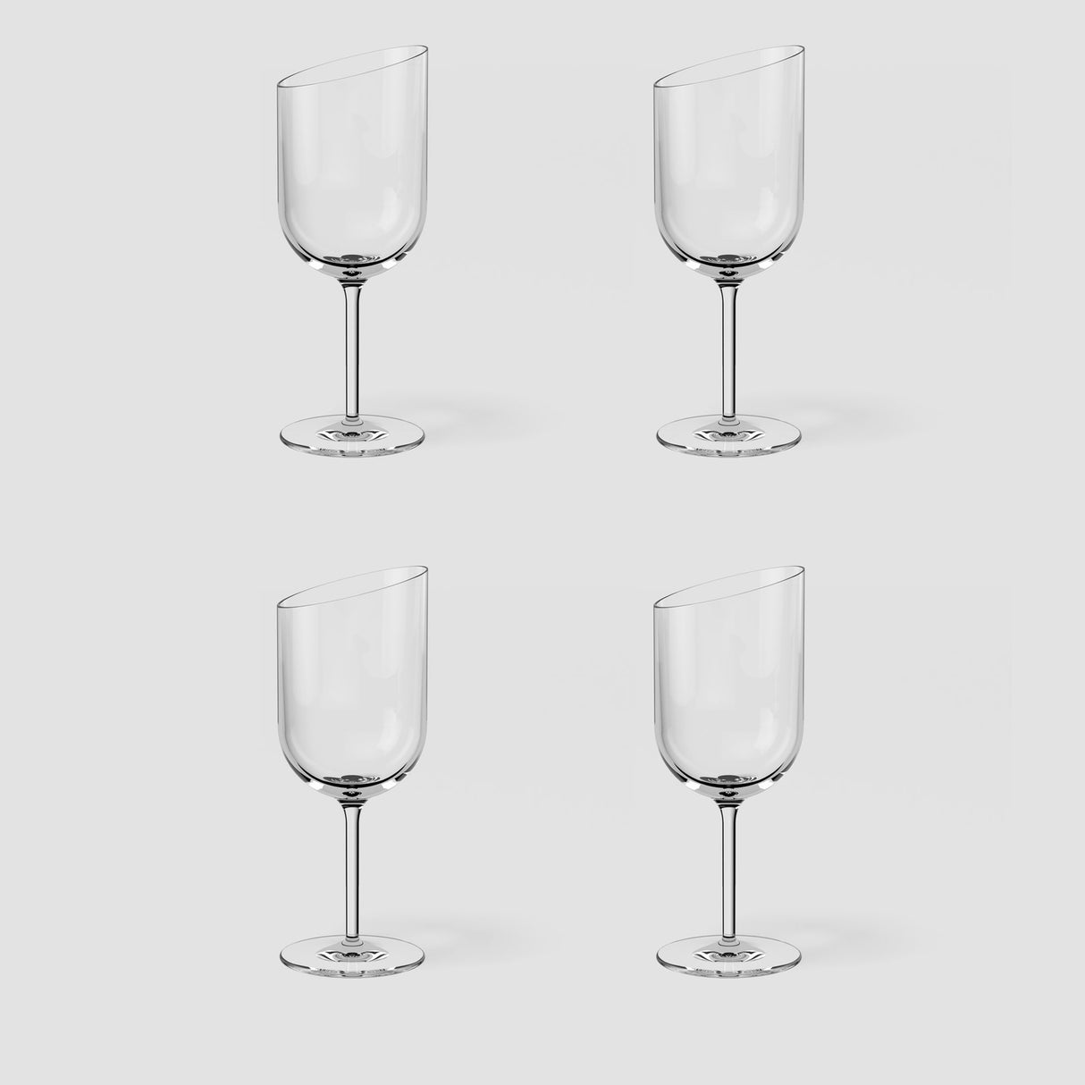 Calice vino rosso Villeroy & Boch NewMoon in cristallo set 4 pezzi