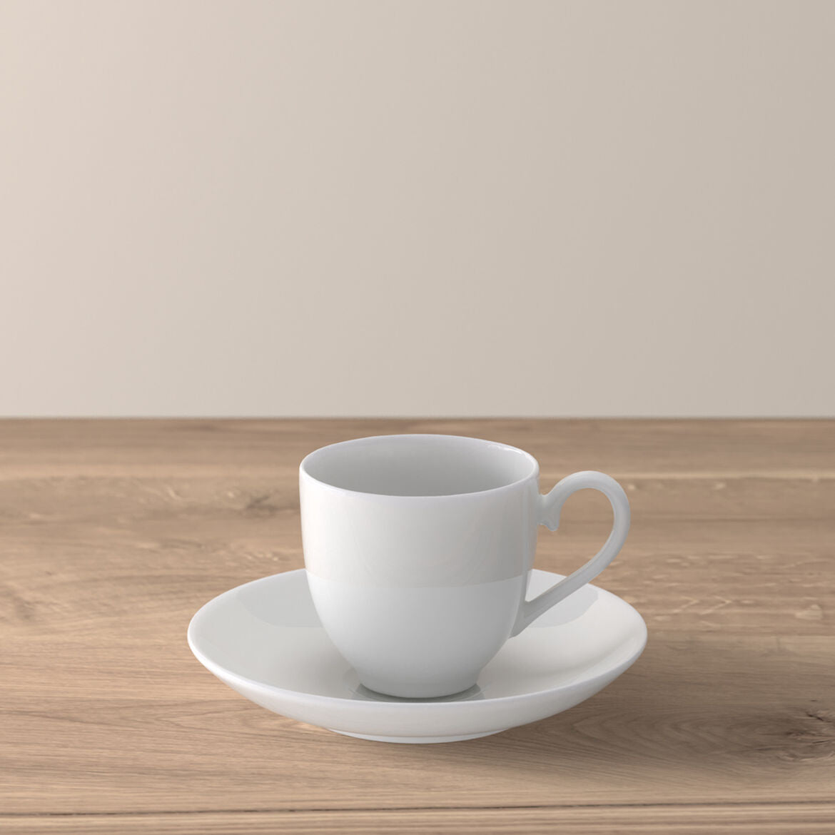Tazza caffè Royal Villeroy & Boch in porcellana bianca 100ml 12cm
