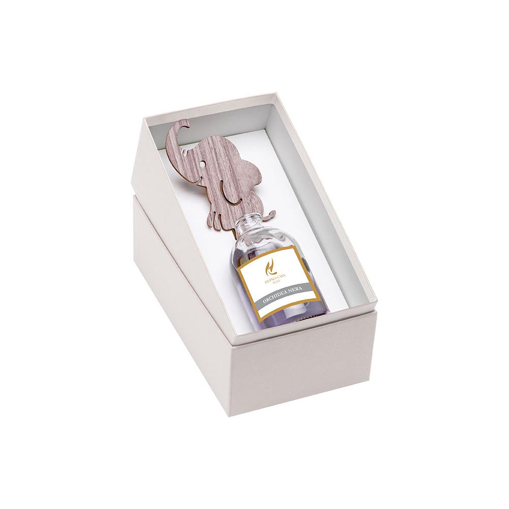 HYPNO CASA Diffuser with Sticks Elephant Shape 100ml Black Orchid