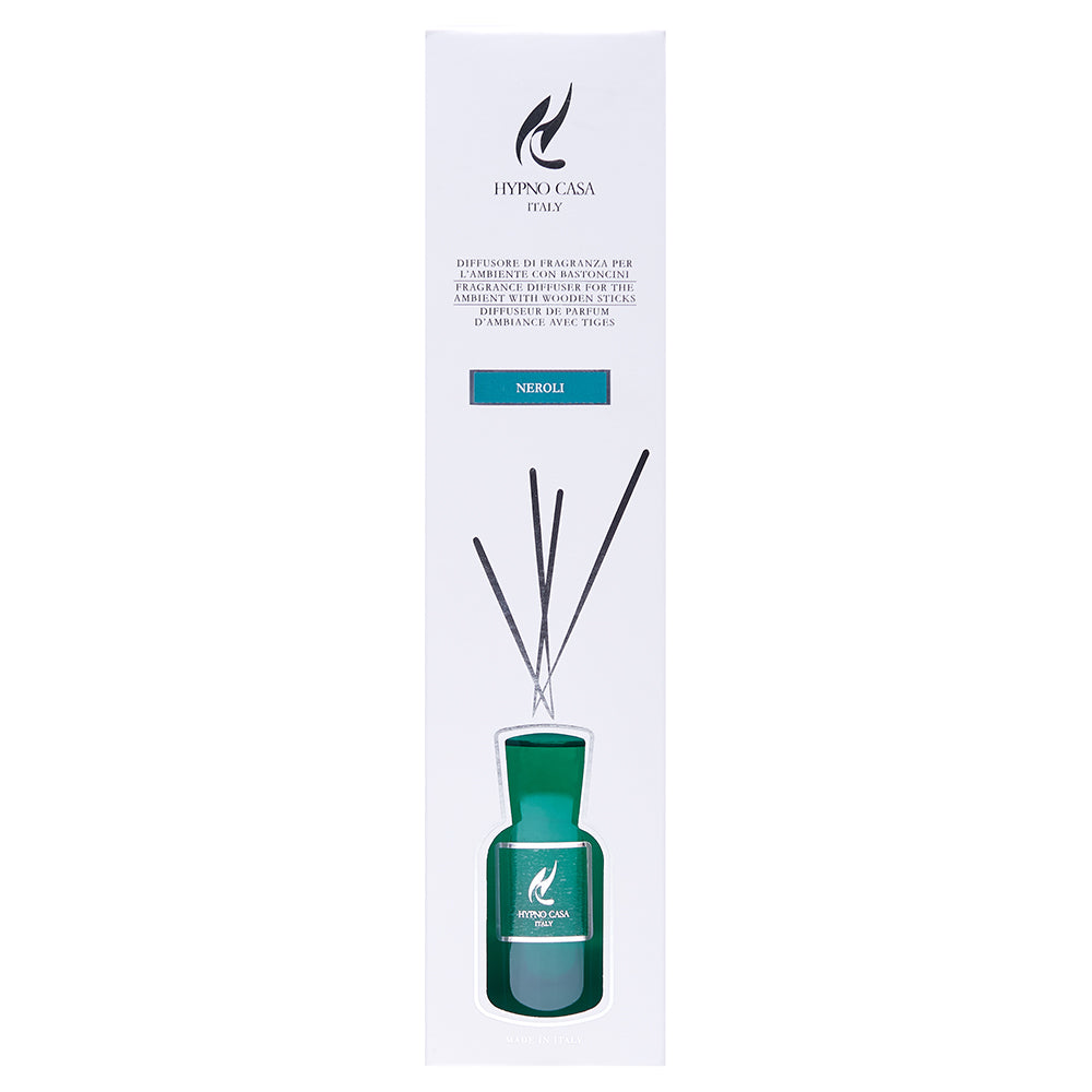 Diffusore a bastoncini Hypno Casa fragranza Neroli flacone 250 ml