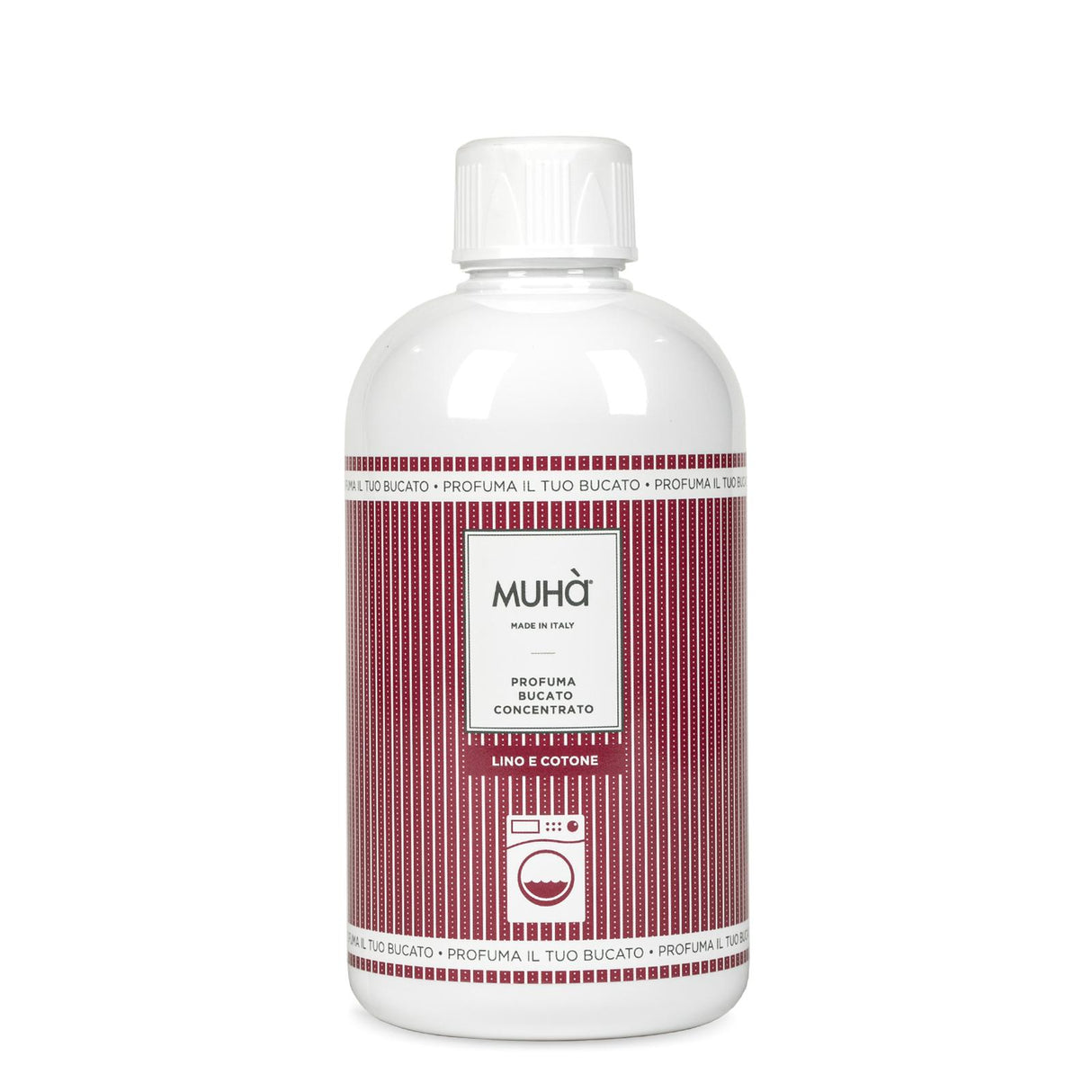Flacone profumo bucato Muhà fragranza Lino e Cotone 400 ml