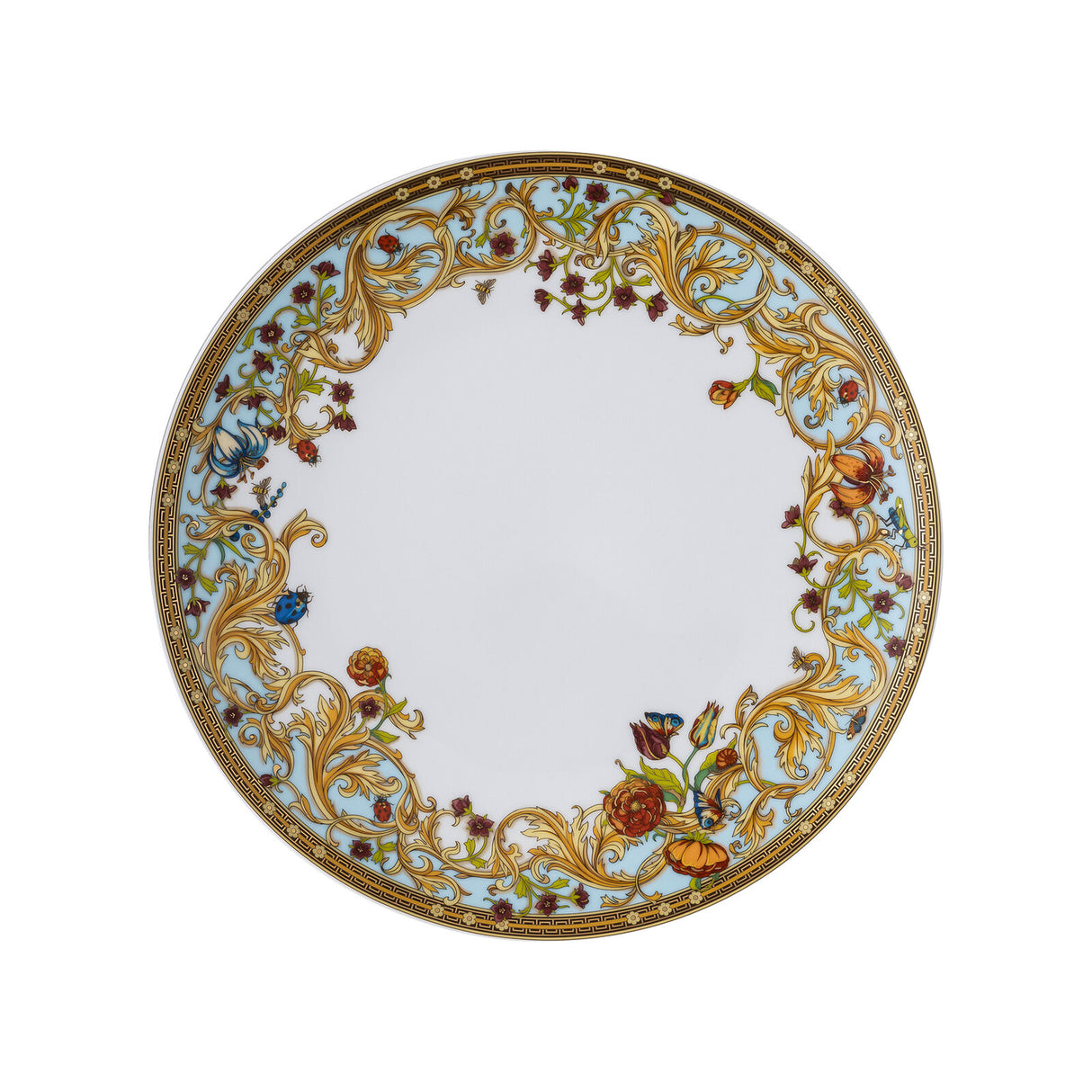 VERSACE Le Jardin de Versace Piatto Piano 28cm Porcellana