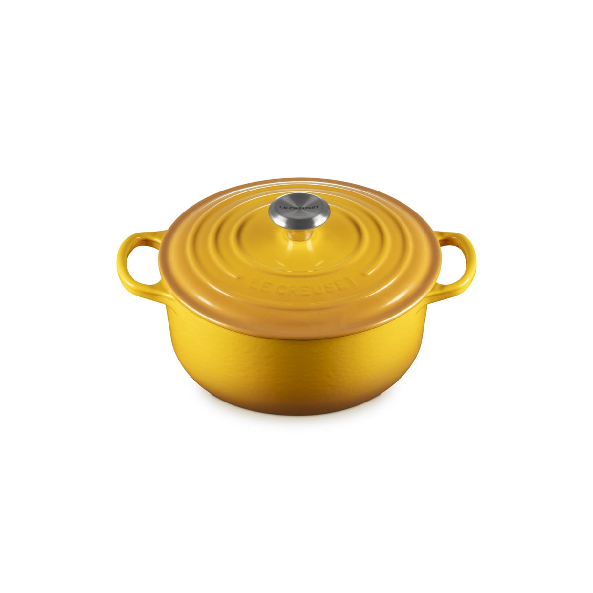 LE CREUSET Cocotte Round Evolution 20cm Nectar Vitrified Cast Iron