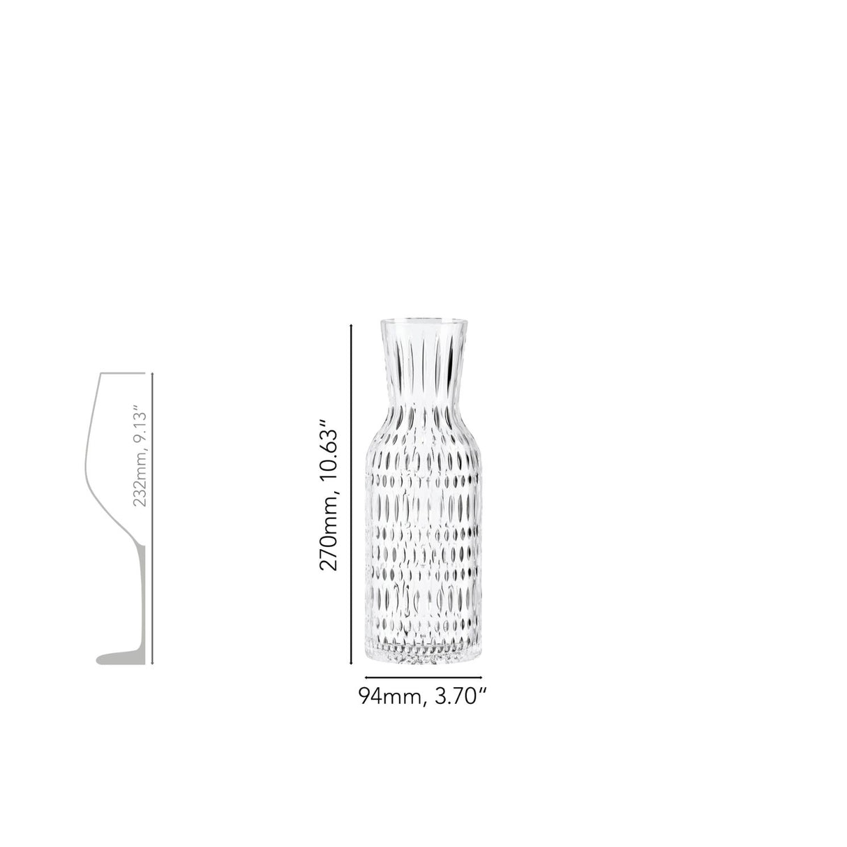NACHTMANN Ethno Jug Carafe 1L Crystal