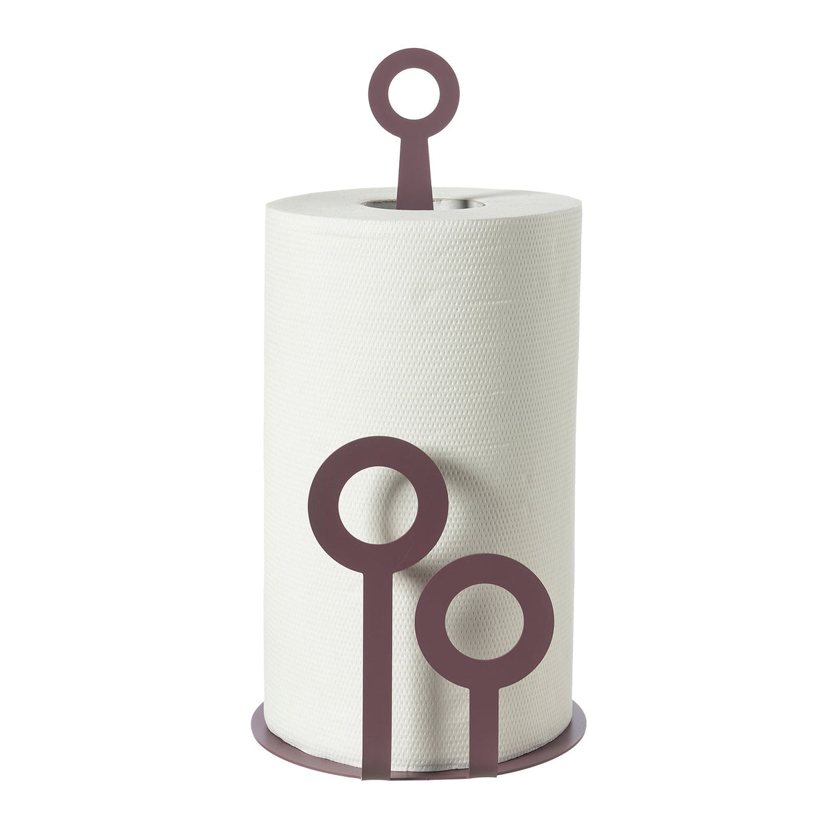 Portarotoli Bollicine Arti & Mestieri in ferro viola ametista 30x15 cm