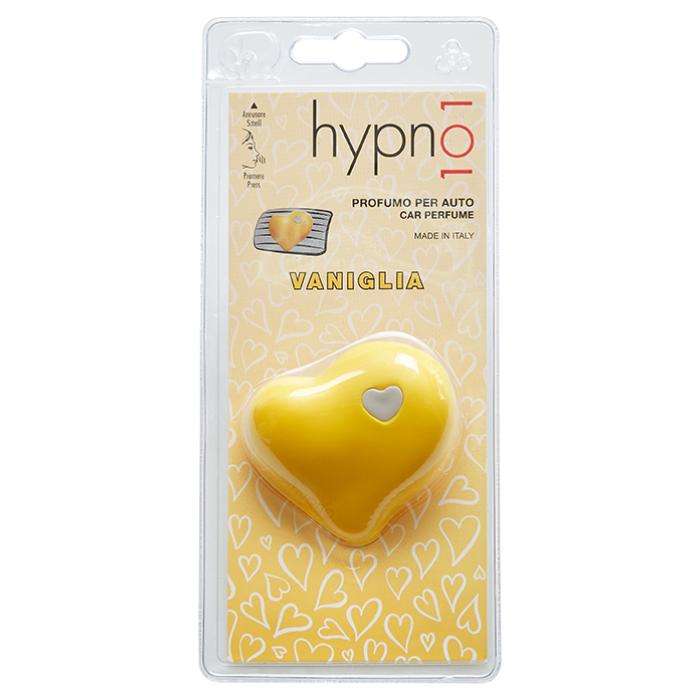 Profumatore auto Cuore Hypno Casa con clip di fissaggio alla vaniglia